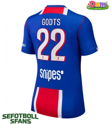 Paris Saint-Germain Mika Godts #22 Hemmatröja Kvinnor 2026-27 Kortärmad